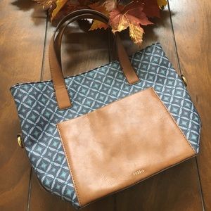 NWT Fossil Darby Satchel